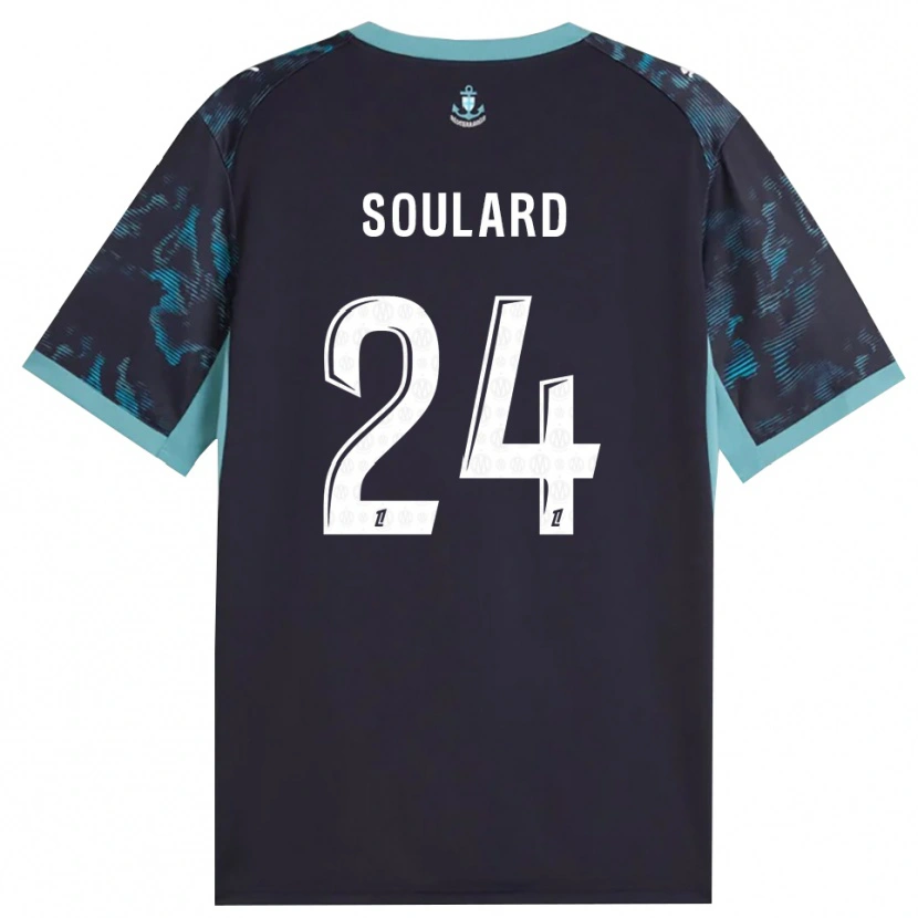 Danxen Dámské Amandine Soulard #24 Světle Tyrkysová Bílá Černá Daleko Hráčské Dresy 2026/27 Dres