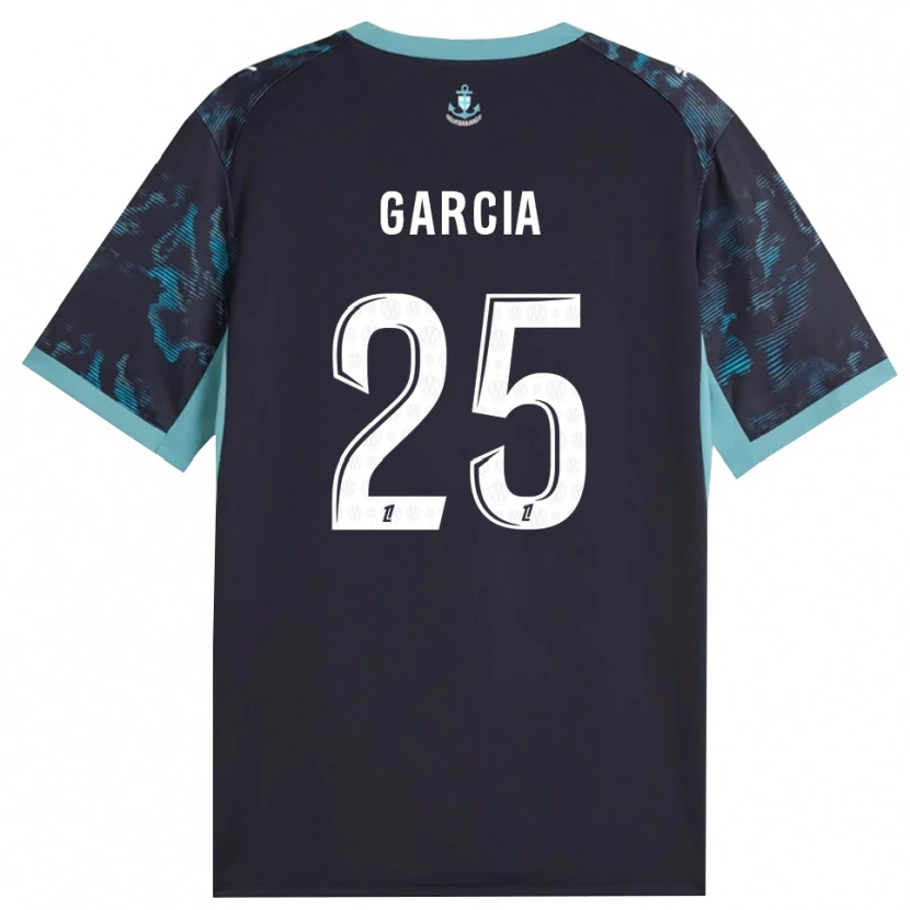 Danxen Dámské Ulisses Garcia #25 Světle Tyrkysová Bílá Černá Daleko Hráčské Dresy 2026/27 Dres