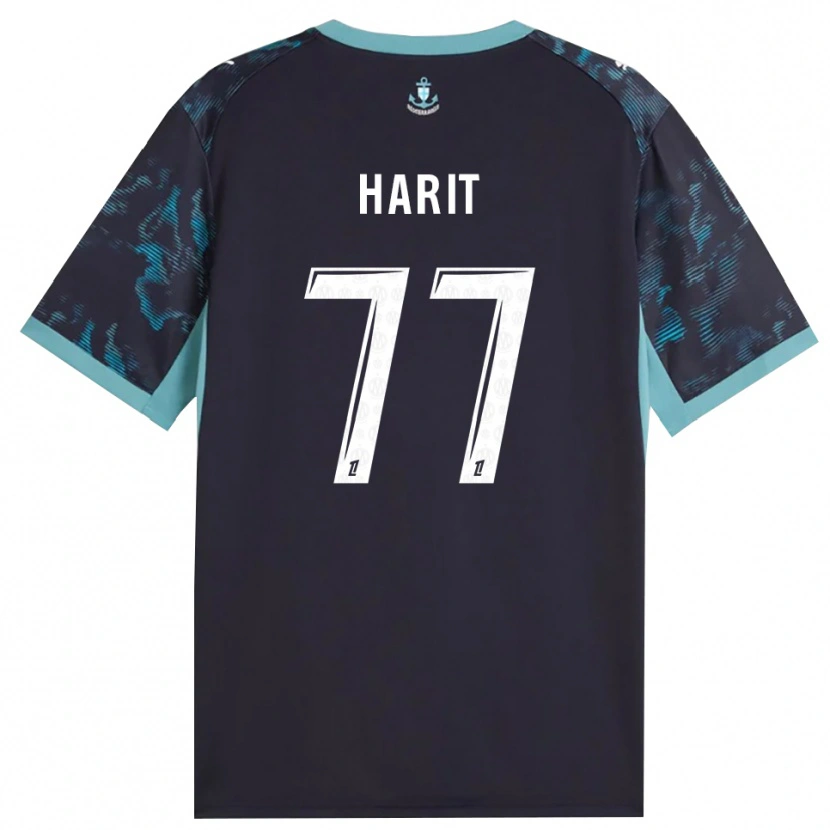 Danxen Dámské Amine Harit #77 Světle Tyrkysová Bílá Černá Daleko Hráčské Dresy 2026/27 Dres