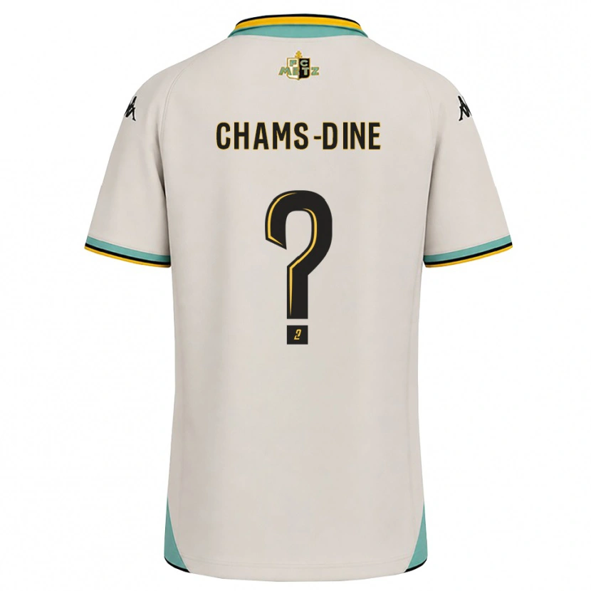 Danxen Dámské Adam Chams-Dine #0 Květinově Bílá Černá Daleko Hráčské Dresy 2026/27 Dres