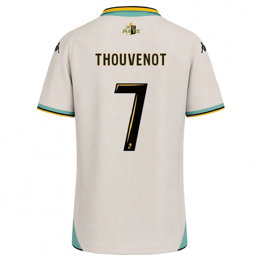 Danxen Dámské Jules Thouvenot #7 Květinově Bílá Černá Daleko Hráčské Dresy 2026/27 Dres