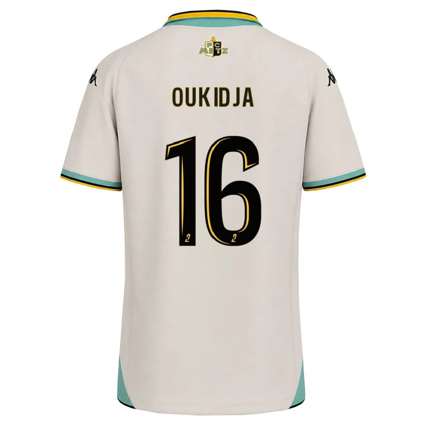 Danxen Dámské Alexandre Oukidja #16 Květinově Bílá Černá Daleko Hráčské Dresy 2026/27 Dres