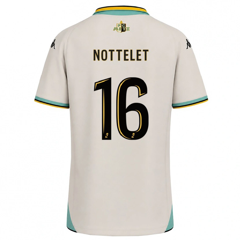 Danxen Dámské Gillian Nottelet #16 Květinově Bílá Černá Daleko Hráčské Dresy 2026/27 Dres