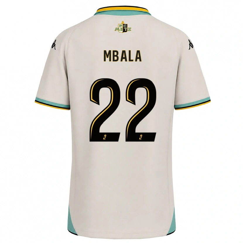 Danxen Dámské Nathan Mbala #22 Květinově Bílá Černá Daleko Hráčské Dresy 2026/27 Dres