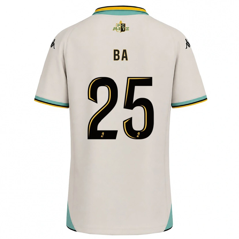 Danxen Dámské Abdoulaye Ba #25 Květinově Bílá Černá Daleko Hráčské Dresy 2026/27 Dres