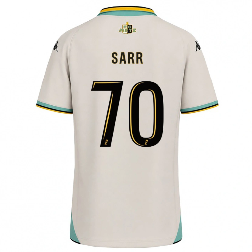 Danxen Dámské Bouna Sarr #70 Květinově Bílá Černá Daleko Hráčské Dresy 2026/27 Dres