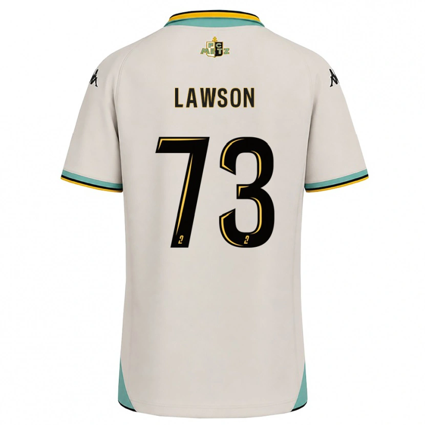 Danxen Dámské Yannis Lawson #73 Květinově Bílá Černá Daleko Hráčské Dresy 2026/27 Dres