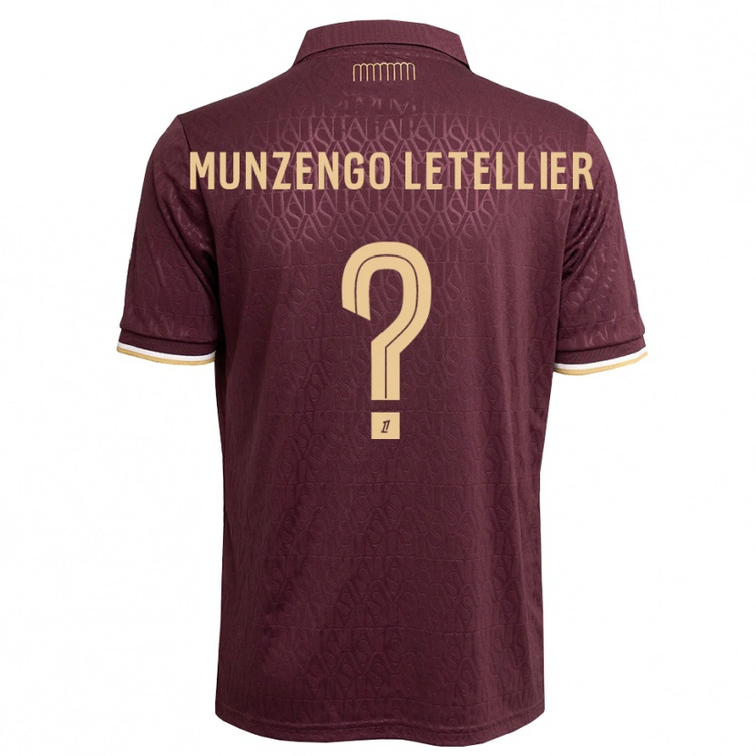 Danxen Dámské Viany Munzengo Letellier #0 Hnědočervená Pískově Hnědá Daleko Hráčské Dresy 2026/27 Dres
