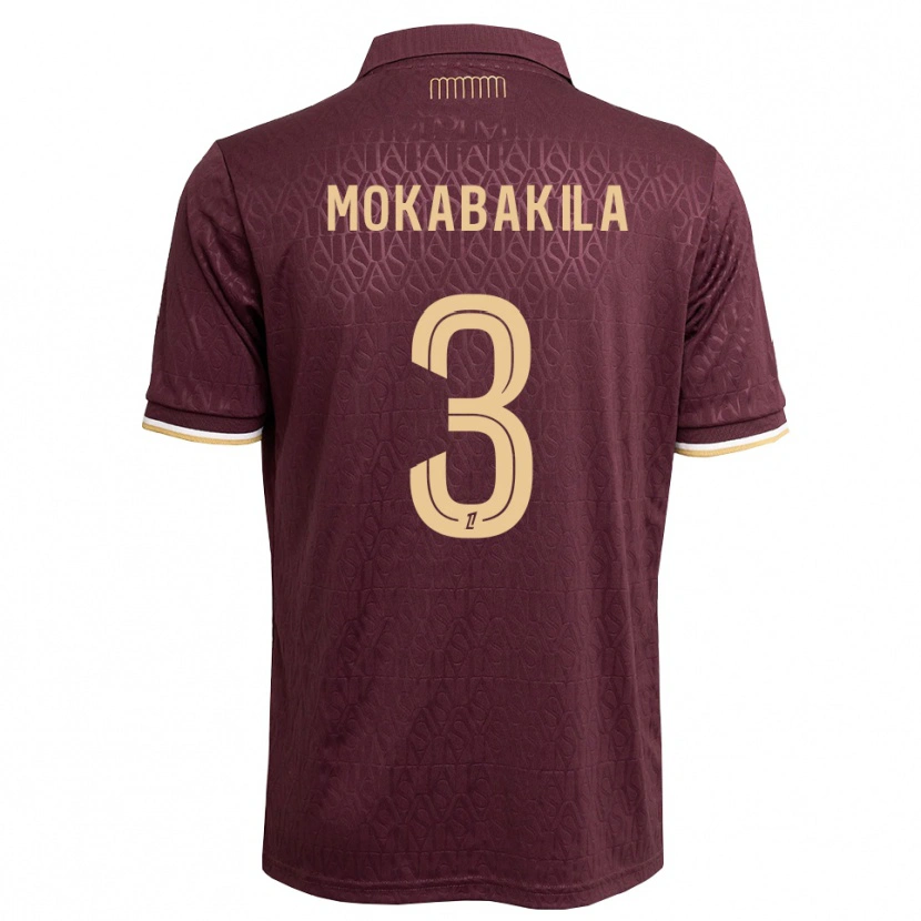 Danxen Dámské Nick Mokabakila #3 Hnědočervená Pískově Hnědá Daleko Hráčské Dresy 2026/27 Dres