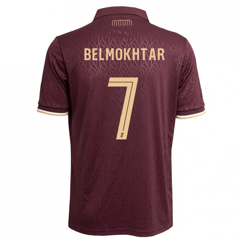 Danxen Dámské Ilies Belmokhtar #7 Hnědočervená Pískově Hnědá Daleko Hráčské Dresy 2026/27 Dres