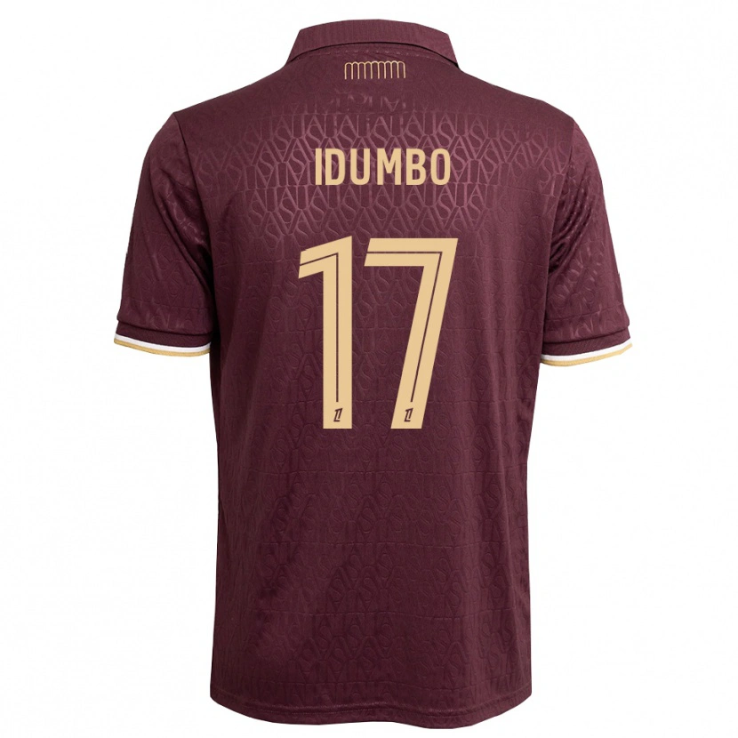 Danxen Dámské Stanis Idumbo #17 Hnědočervená Pískově Hnědá Daleko Hráčské Dresy 2026/27 Dres