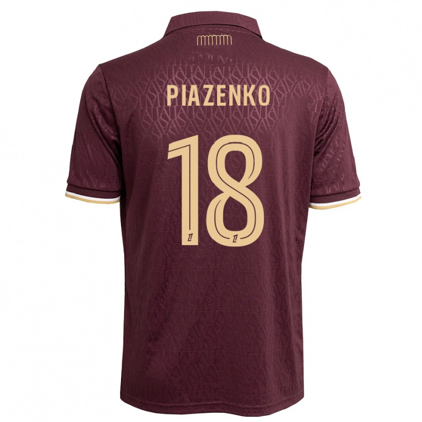 Danxen Dámské Rodion Piazenko #18 Hnědočervená Pískově Hnědá Daleko Hráčské Dresy 2026/27 Dres