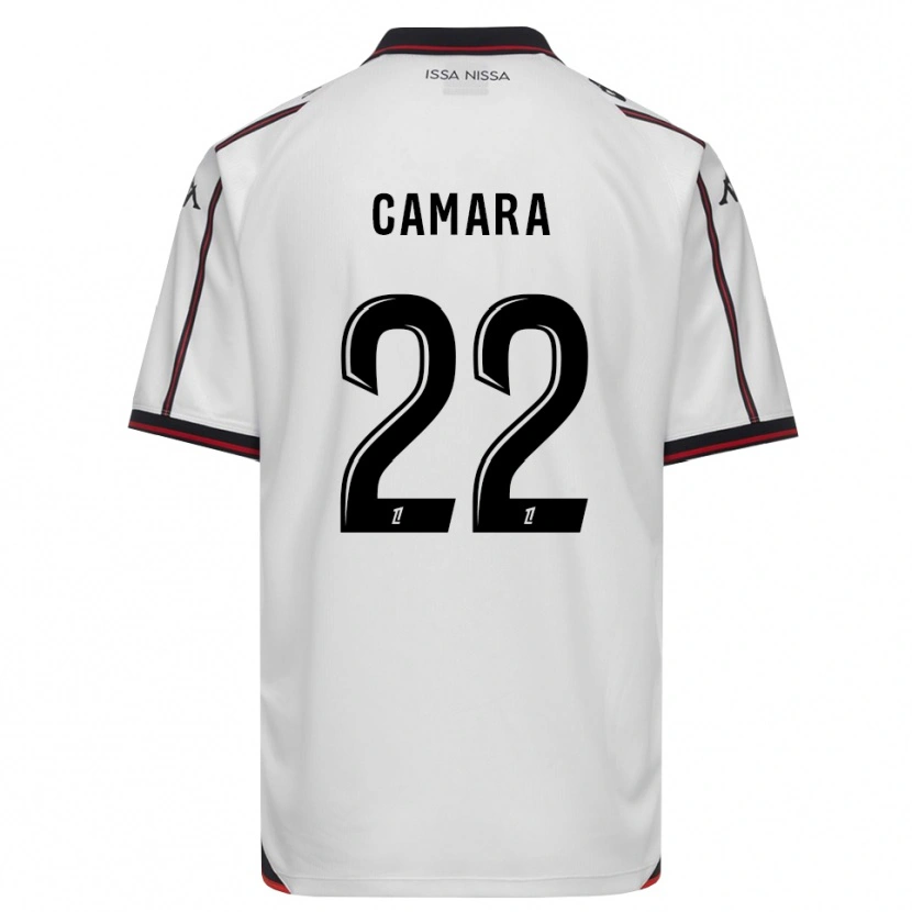 Danxen Dámské Issiaga Camara #22 Černá Bílá Daleko Hráčské Dresy 2026/27 Dres