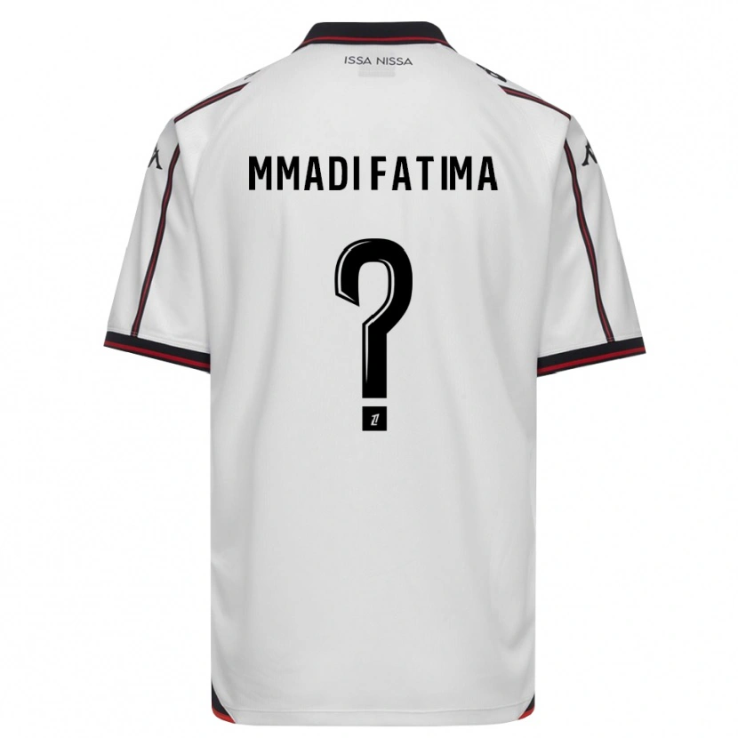 Danxen Dámské Ismael Mmadi Fatima #0 Černá Bílá Daleko Hráčské Dresy 2026/27 Dres