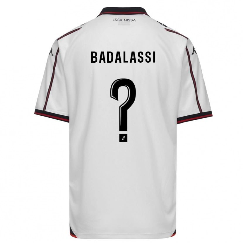 Danxen Dámské Tiziano Badalassi #0 Černá Bílá Daleko Hráčské Dresy 2026/27 Dres