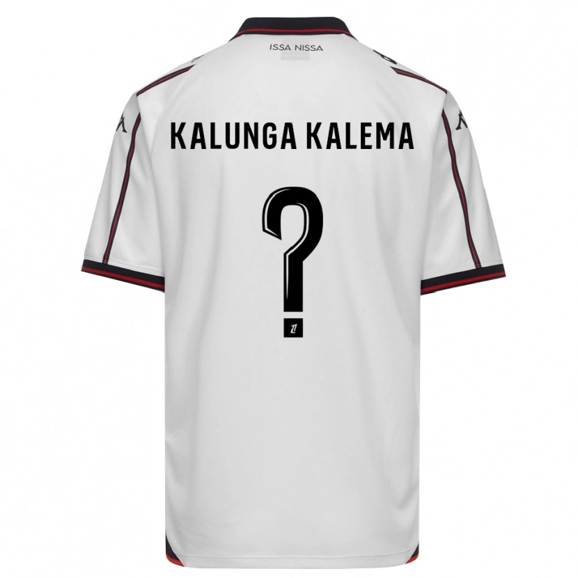 Danxen Dámské Kevin Kalunga Kalema #0 Černá Bílá Daleko Hráčské Dresy 2026/27 Dres