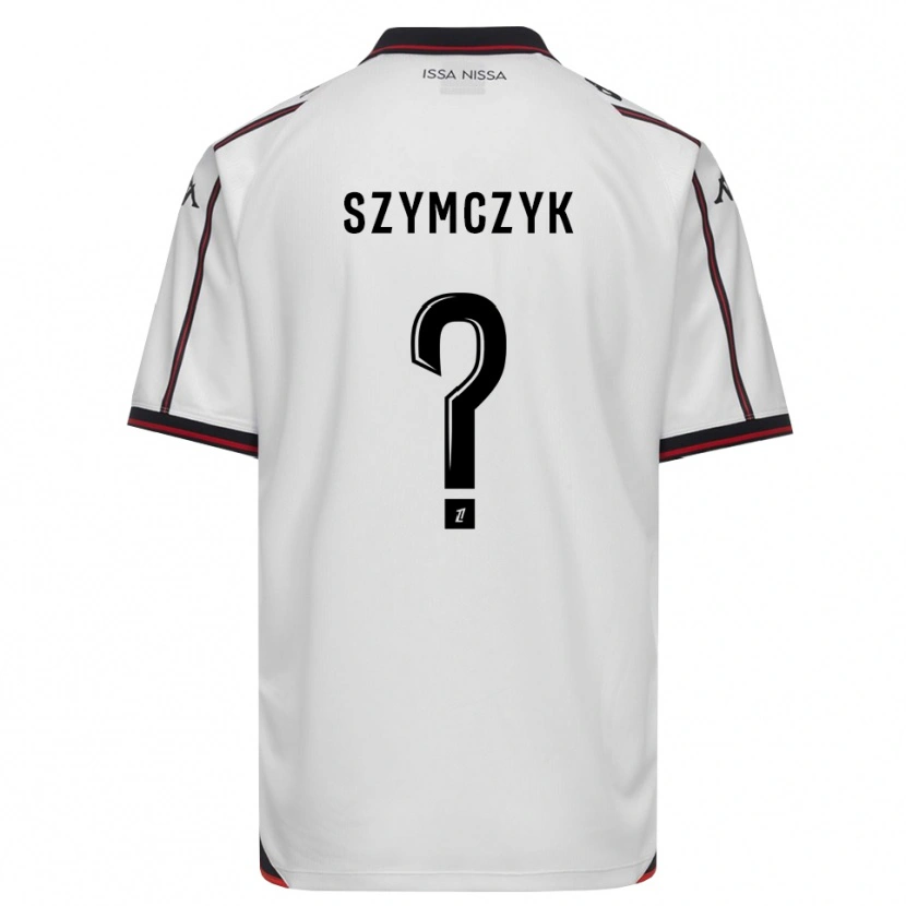 Danxen Dámské Kacper Szymczyk #0 Černá Bílá Daleko Hráčské Dresy 2026/27 Dres