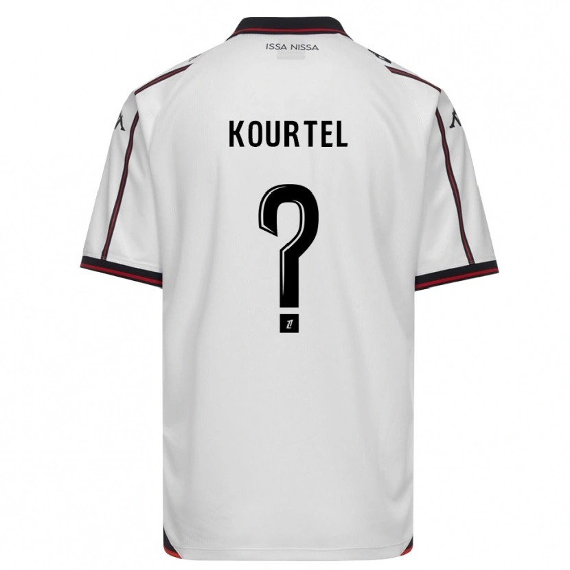 Danxen Dámské Kaïs Kourtel #0 Černá Bílá Daleko Hráčské Dresy 2026/27 Dres