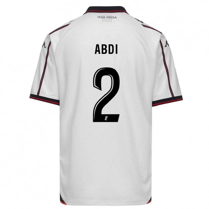 Danxen Dámské Ali Abdi #2 Černá Bílá Daleko Hráčské Dresy 2026/27 Dres