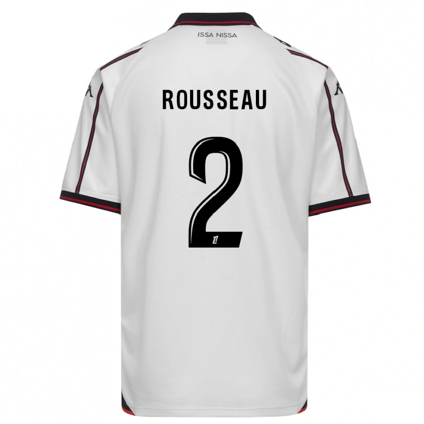 Danxen Dámské Marina Rousseau #2 Černá Bílá Daleko Hráčské Dresy 2026/27 Dres