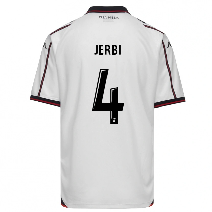 Danxen Dámské Rayan Jerbi #4 Černá Bílá Daleko Hráčské Dresy 2026/27 Dres