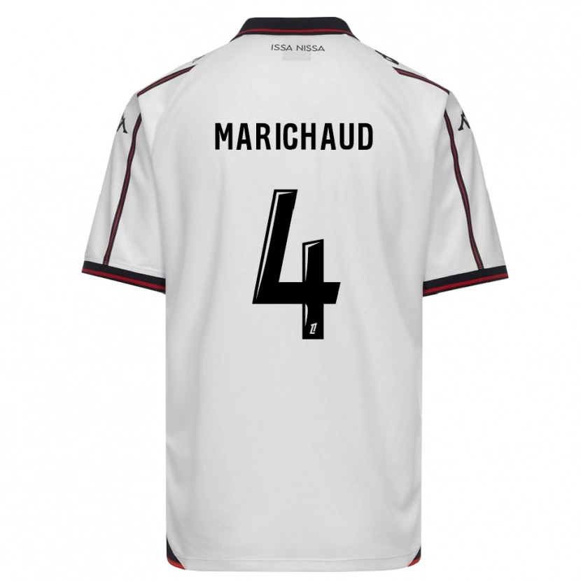 Danxen Dámské Julie Marichaud #4 Černá Bílá Daleko Hráčské Dresy 2026/27 Dres