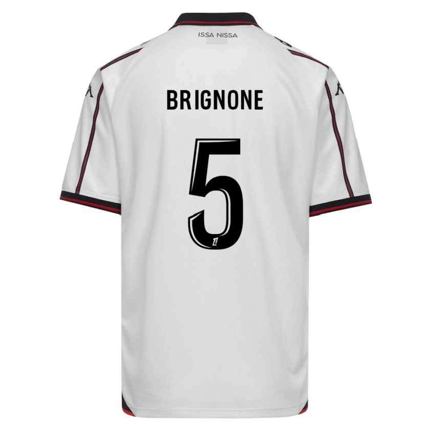 Danxen Dámské Kenzo Brignone #5 Černá Bílá Daleko Hráčské Dresy 2026/27 Dres