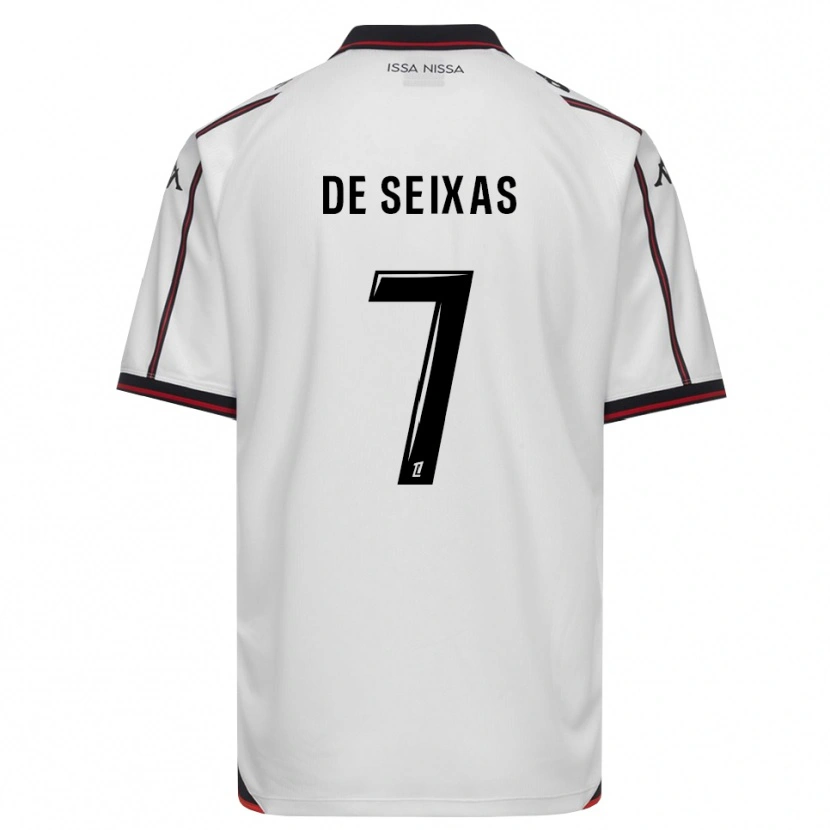 Danxen Dámské Morgane De Seixas #7 Černá Bílá Daleko Hráčské Dresy 2026/27 Dres