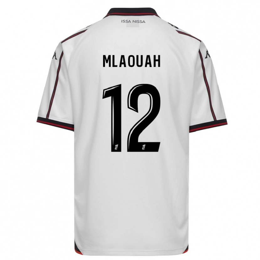 Danxen Dámské Sofiane Mlaouah #12 Černá Bílá Daleko Hráčské Dresy 2026/27 Dres