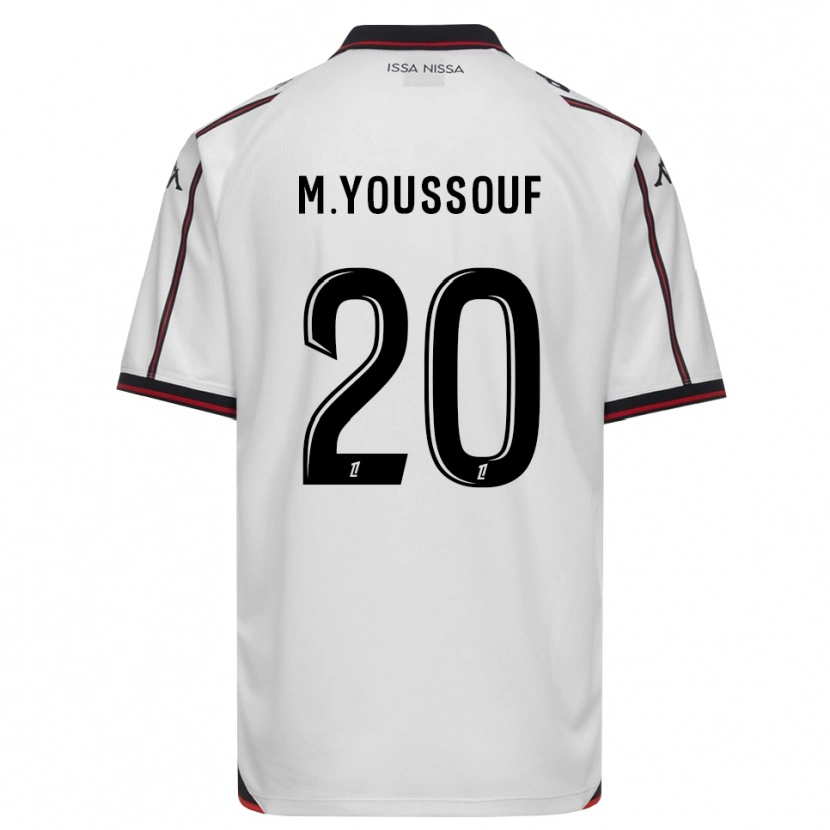 Danxen Dámské Mousslim Youssouf #20 Černá Bílá Daleko Hráčské Dresy 2026/27 Dres