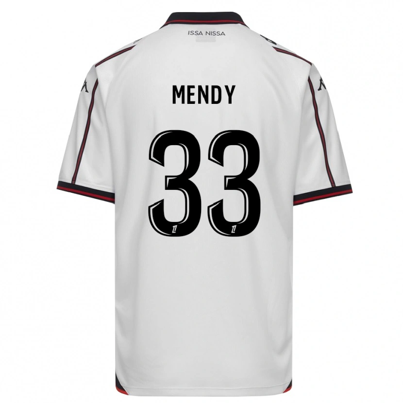 Danxen Dámské Antoine Mendy #33 Černá Bílá Daleko Hráčské Dresy 2026/27 Dres