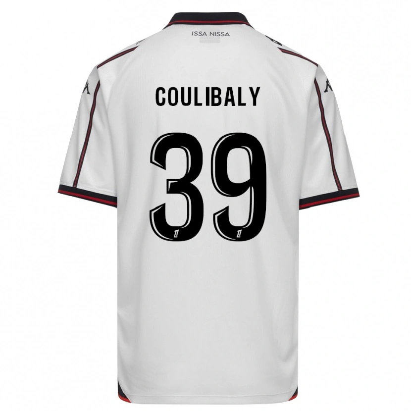 Danxen Dámské Djibril Coulibaly #39 Černá Bílá Daleko Hráčské Dresy 2026/27 Dres