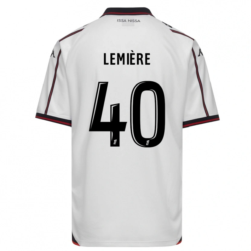 Danxen Dámské Pauline Lemière #40 Černá Bílá Daleko Hráčské Dresy 2026/27 Dres