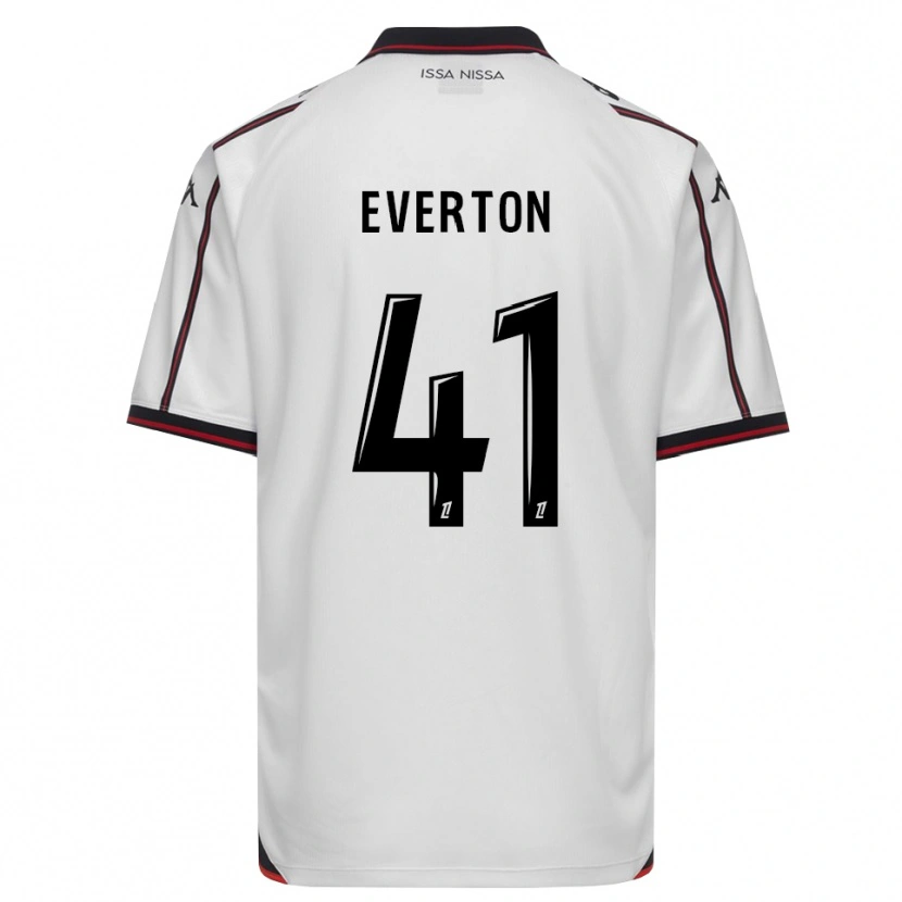 Danxen Dámské Everton Pereira Da Silva #41 Černá Bílá Daleko Hráčské Dresy 2026/27 Dres