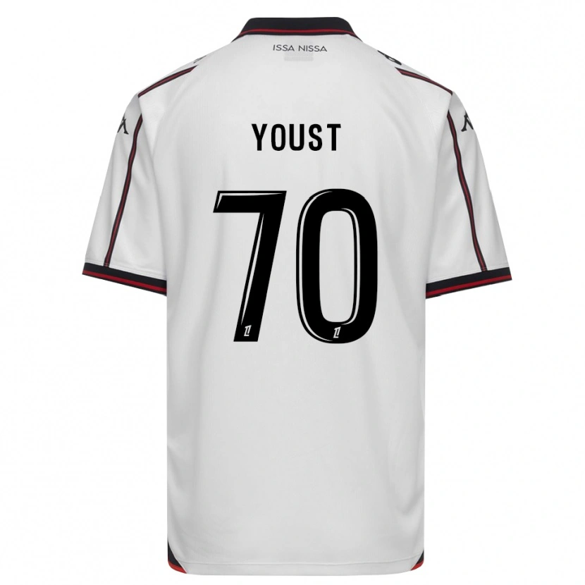 Danxen Dámské Matys Youst #70 Černá Bílá Daleko Hráčské Dresy 2026/27 Dres
