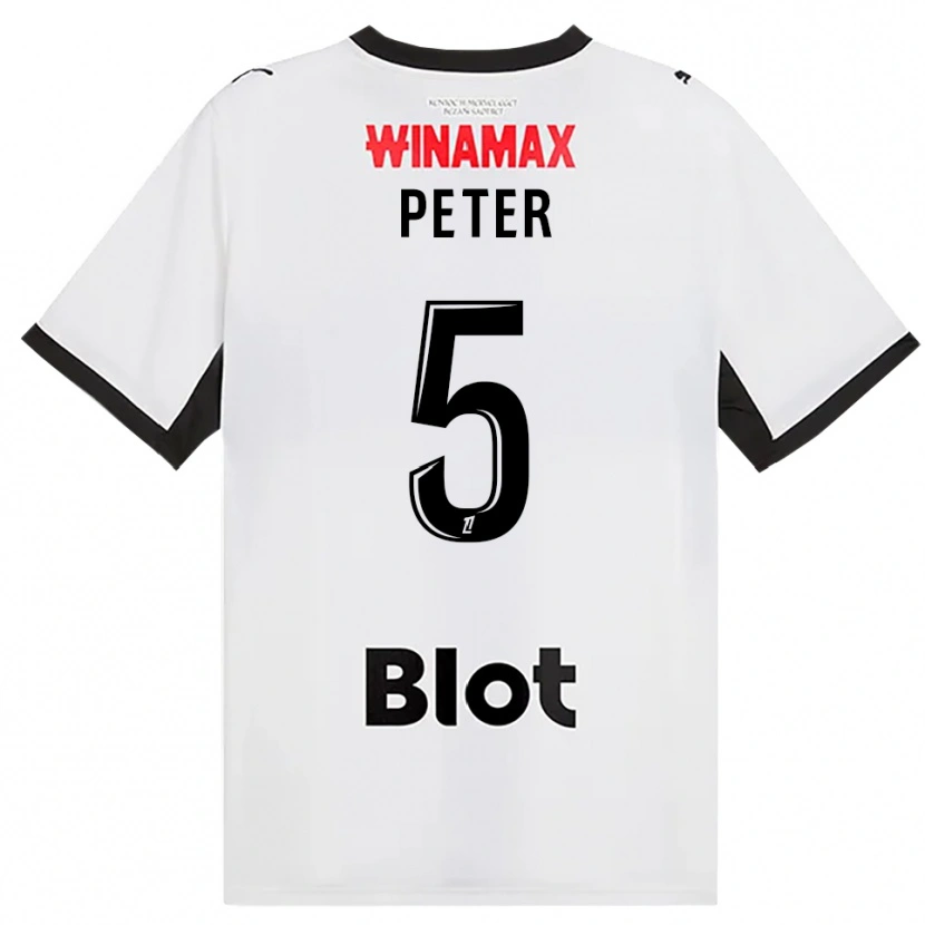 Danxen Dámské Joseph Peter #5 Černá Bílá Červená Daleko Hráčské Dresy 2026/27 Dres