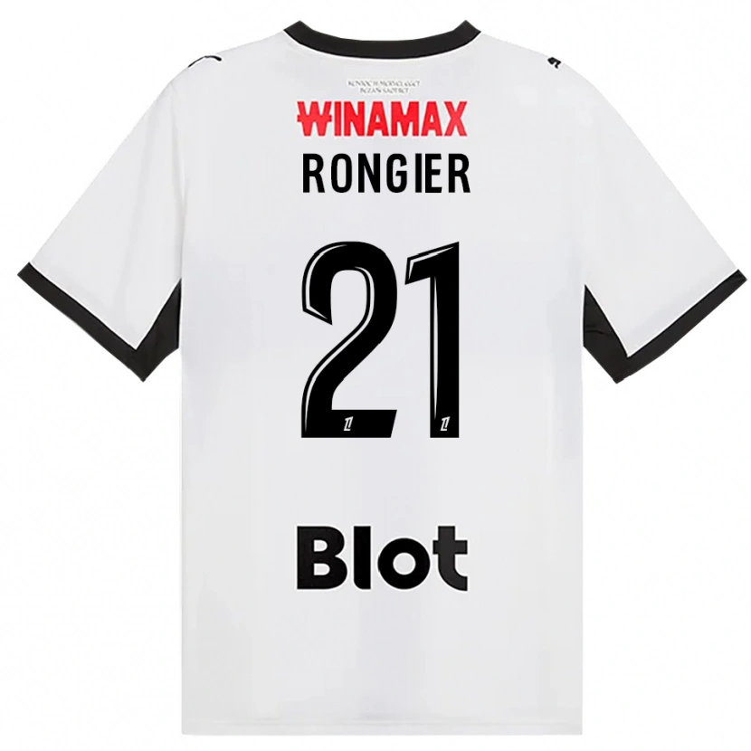 Danxen Dámské Valentin Rongier #21 Černá Bílá Červená Daleko Hráčské Dresy 2026/27 Dres