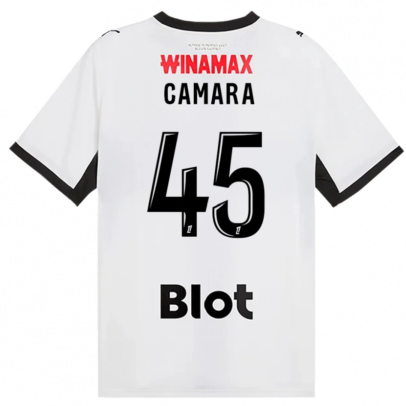 Danxen Dámské Mahdi Camara #45 Černá Bílá Červená Daleko Hráčské Dresy 2026/27 Dres