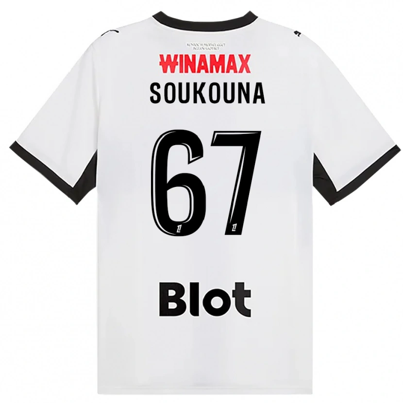 Danxen Dámské Isiaka Soukouna #67 Černá Bílá Červená Daleko Hráčské Dresy 2026/27 Dres