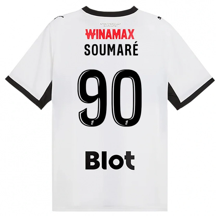 Danxen Dámské Issa Soumaré #90 Černá Bílá Červená Daleko Hráčské Dresy 2026/27 Dres