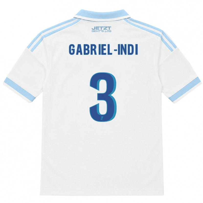 Danxen Dámské Amizade Gabriel-Indi #3 Světle Nebesky Modrá Bílá Červená Daleko Hráčské Dresy 2026/27 Dres