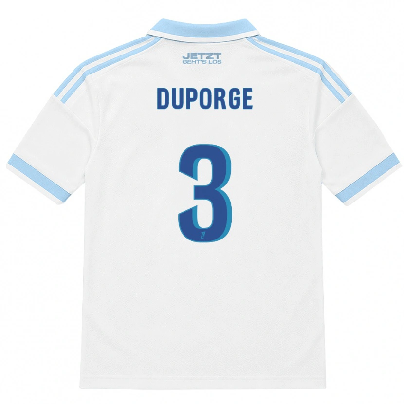 Danxen Dámské Morgane Duporge #3 Světle Nebesky Modrá Bílá Červená Daleko Hráčské Dresy 2026/27 Dres