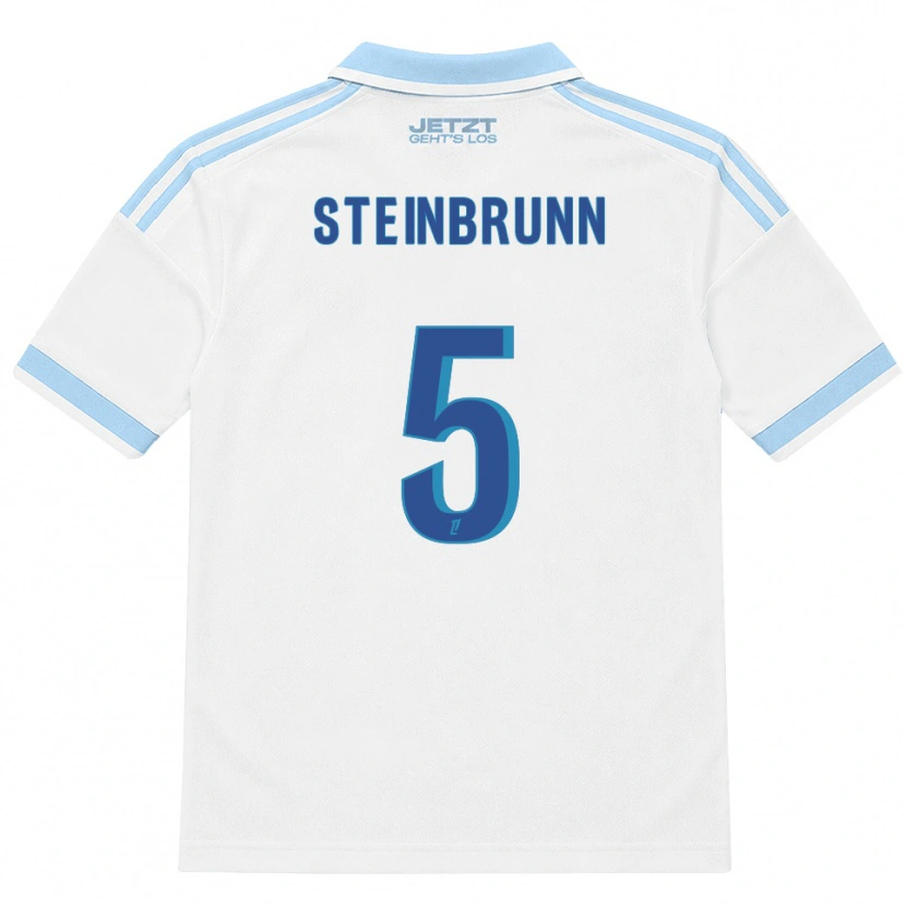 Danxen Dámské Théo Steinbrunn #5 Světle Nebesky Modrá Bílá Červená Daleko Hráčské Dresy 2026/27 Dres