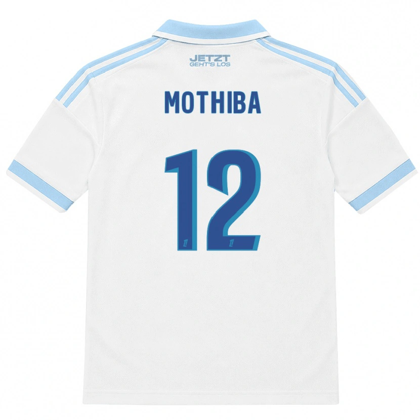 Danxen Dámské Lebo Mothiba #12 Světle Nebesky Modrá Bílá Červená Daleko Hráčské Dresy 2026/27 Dres