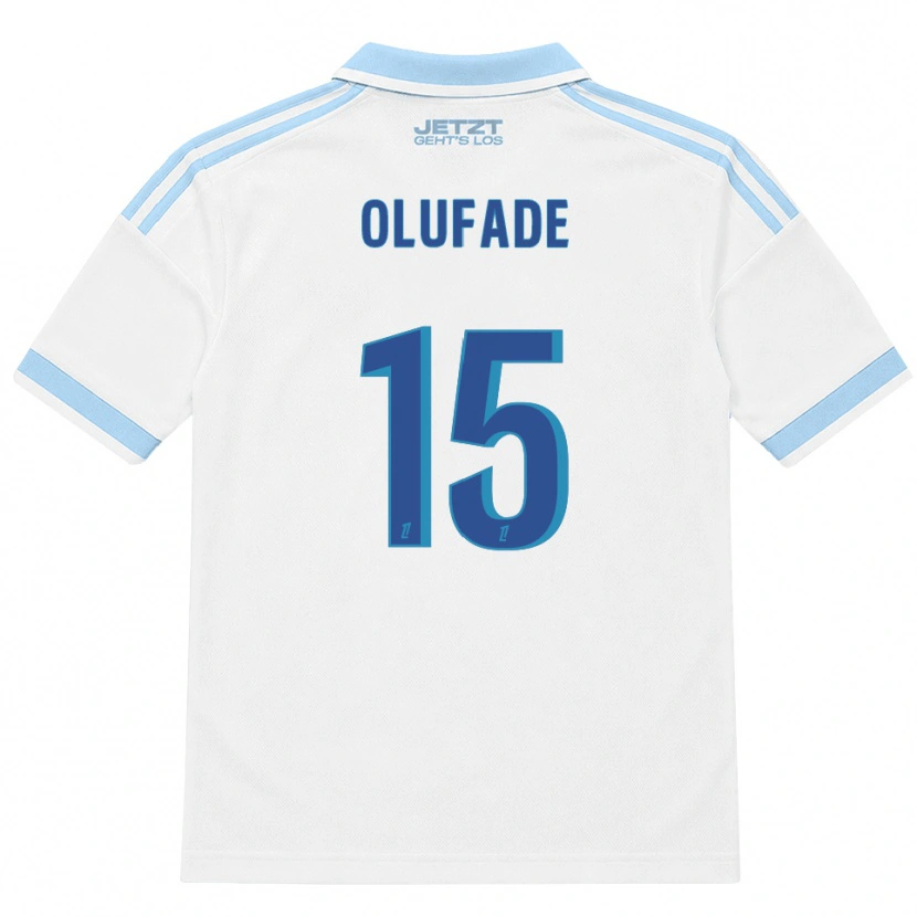 Danxen Dámské Kingsley Olufadé #15 Světle Nebesky Modrá Bílá Červená Daleko Hráčské Dresy 2026/27 Dres