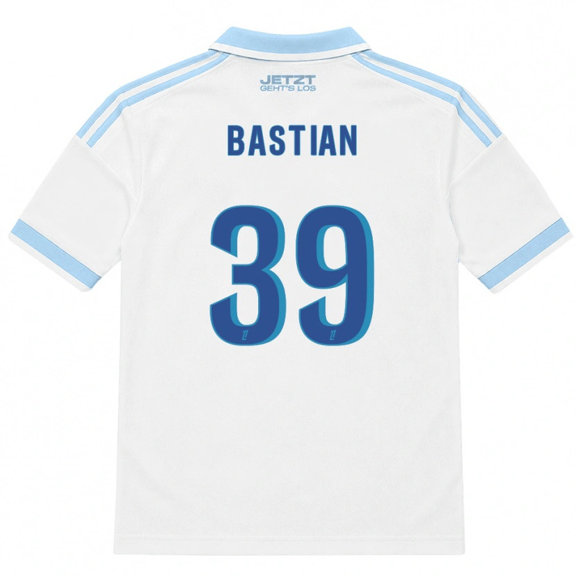 Danxen Dámské Maxime Bastian #39 Světle Nebesky Modrá Bílá Červená Daleko Hráčské Dresy 2026/27 Dres