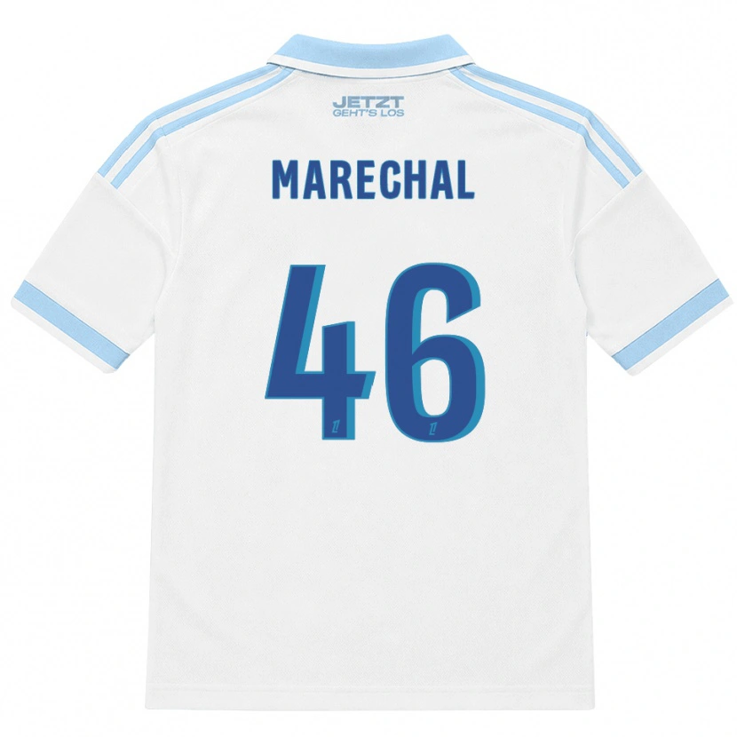 Danxen Dámské Max Maréchal #46 Světle Nebesky Modrá Bílá Červená Daleko Hráčské Dresy 2026/27 Dres