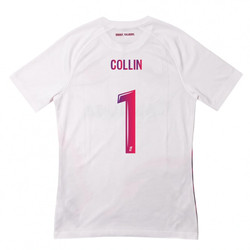 Danxen Dámské Théo Collin #1 Bílá Růžová Fialová Daleko Hráčské Dresy 2026/27 Dres