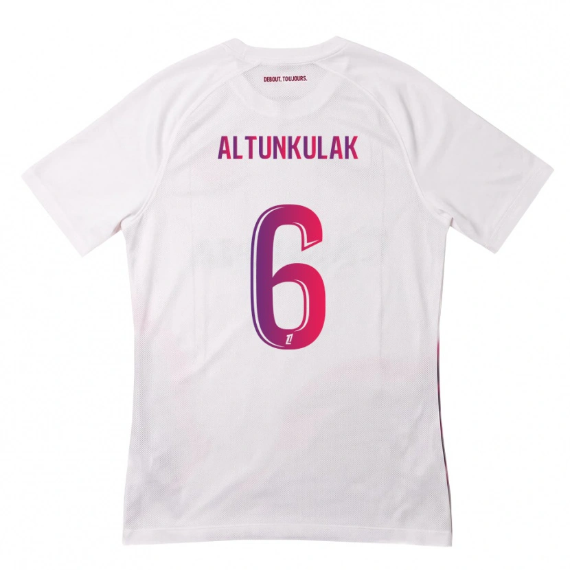 Danxen Dámské Selen Altunkulak #6 Bílá Růžová Fialová Daleko Hráčské Dresy 2026/27 Dres