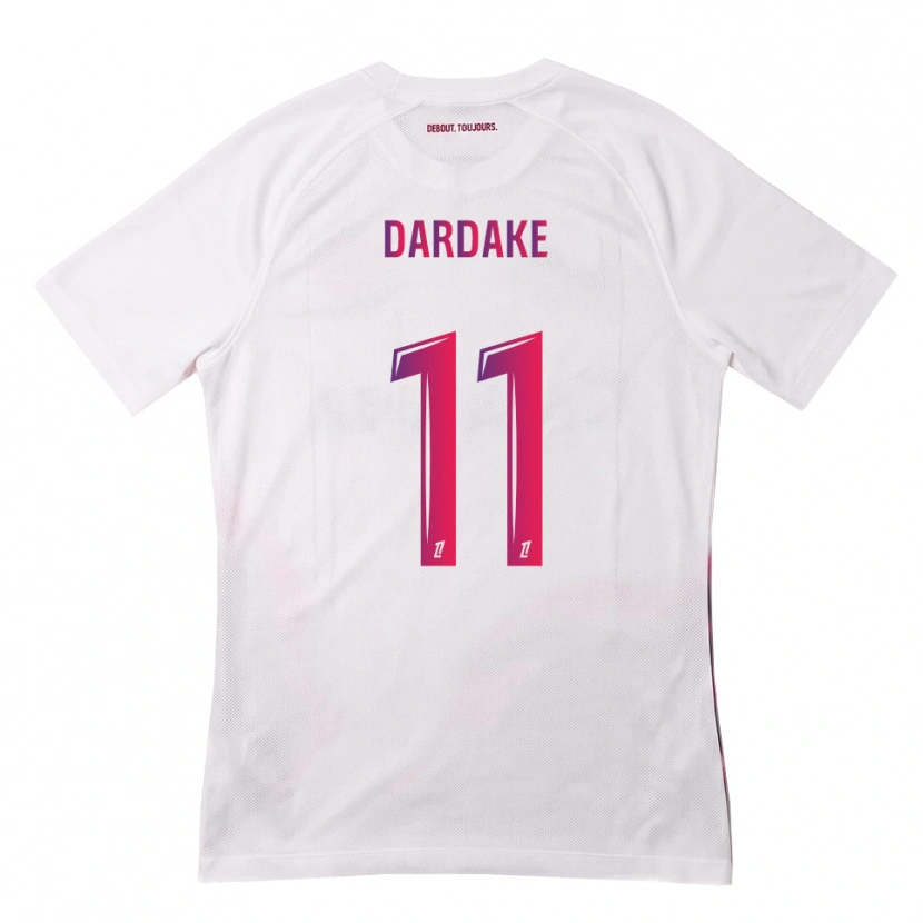 Danxen Dámské Wassim Dardake #11 Bílá Růžová Fialová Daleko Hráčské Dresy 2026/27 Dres